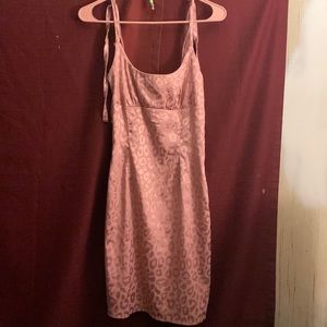 cheetah dressy dress